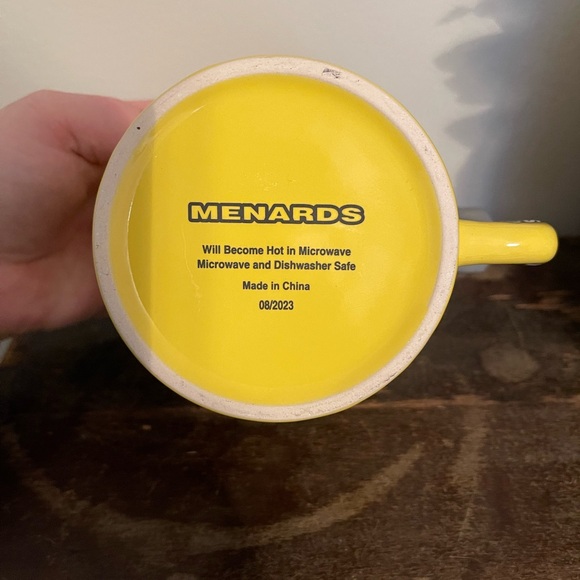 Yellow Menards Multi-tool Mug - Picture 7 of 7